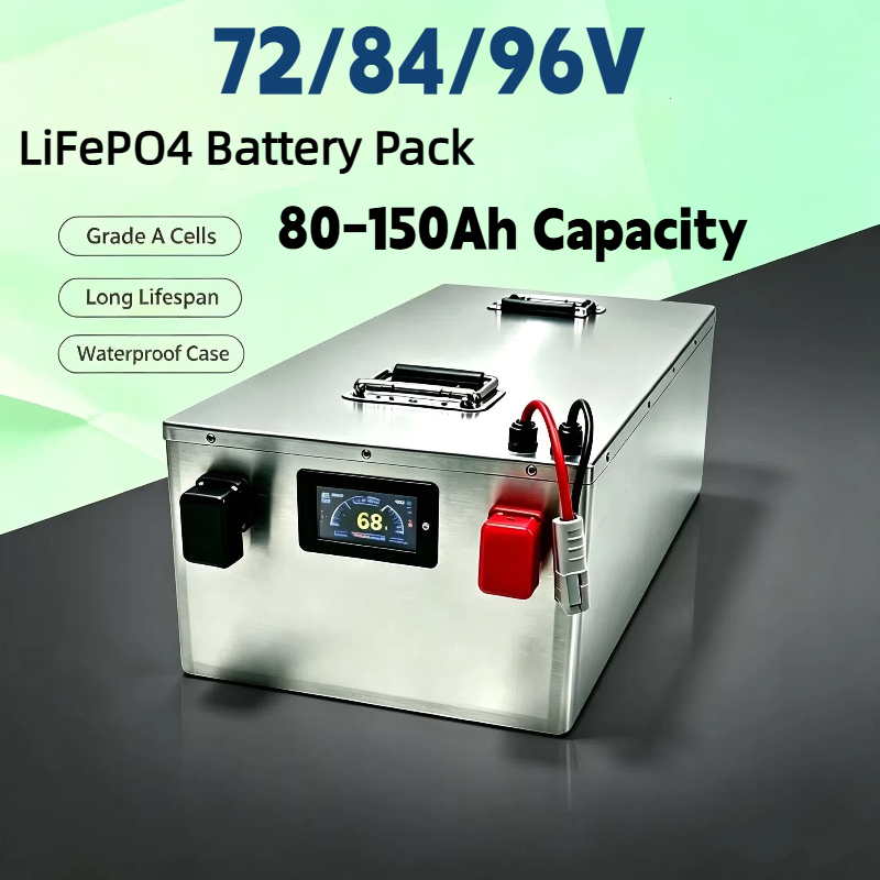Lifepo4 72V 100Ah Battery Pack Ev - Akumulator LIFEPO4 z BMS 72V 84V