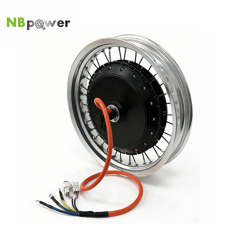 Qs Motor 273 8000W Hub Motor - Kolorowe koło z silnikiem elektrycznym 17x3.0