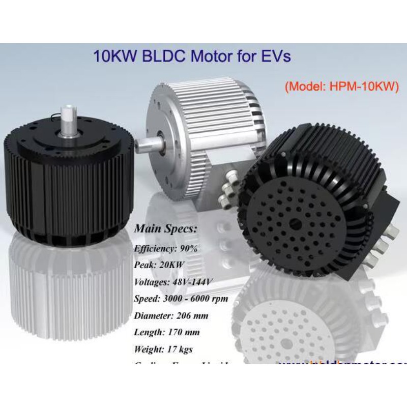 Water Cooled Bldc Motor 10Kw - BLDC10KW 10kW Bezszczotkowy silnik prądu stałego