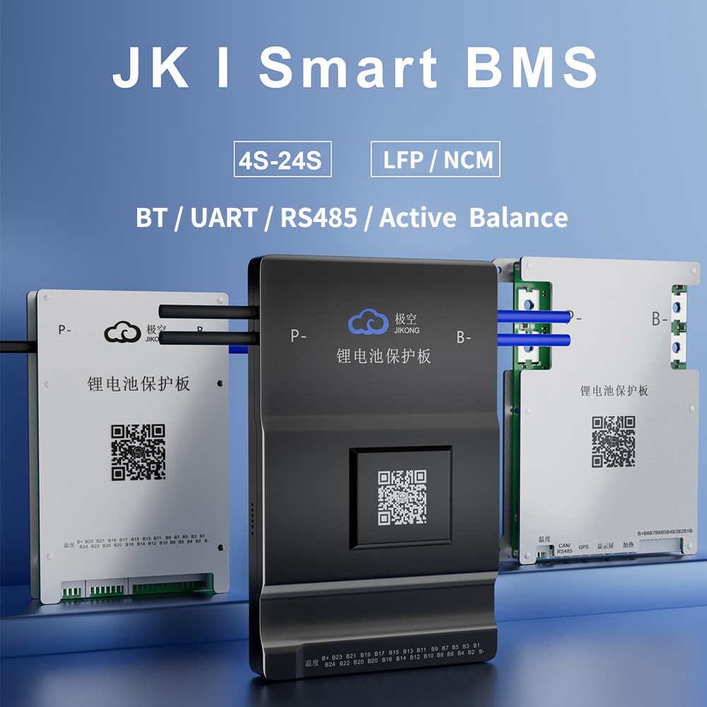 Smart Bms 24S 200A Bluetooth Lifepo4 - JK Smart BMS 4S-24S LiFePo4 Li-ion