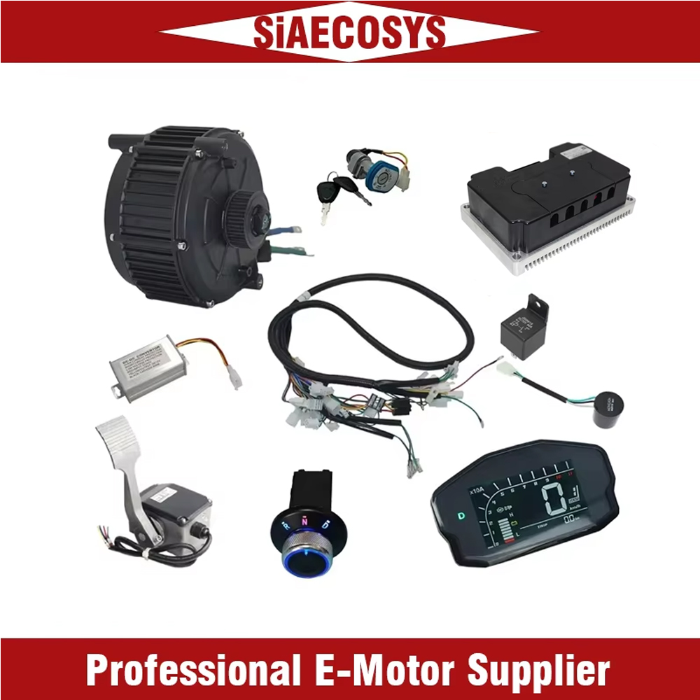 Zestaw szybkiego silnika o moc – Mid Drive Motor Kit 72V 5000W recenzja i cena