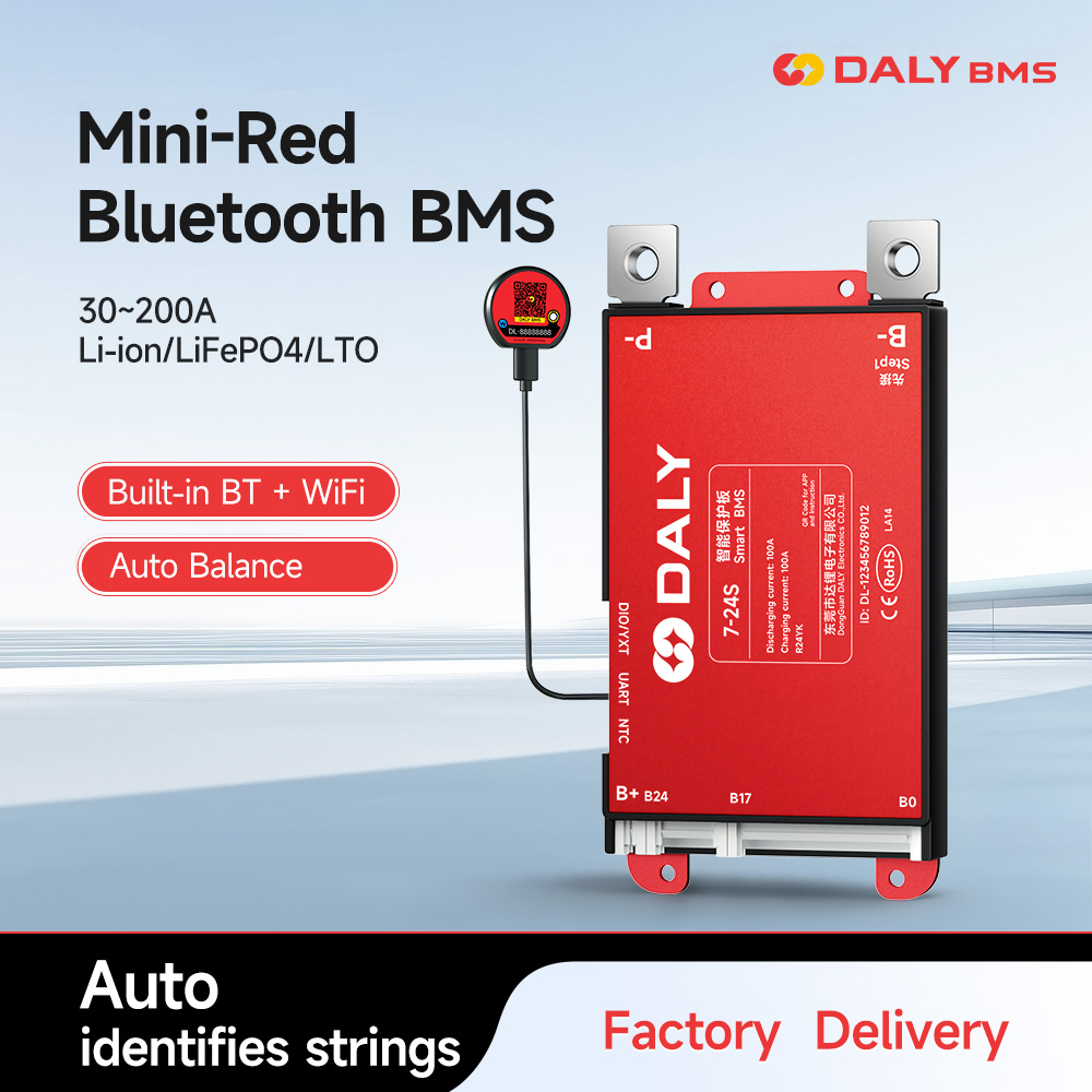 Daly Smart WIFI BMS 4S 7S 8S 1 – Smart Bms 24S 200A Bluetooth Lifepo4 recenzja i cena