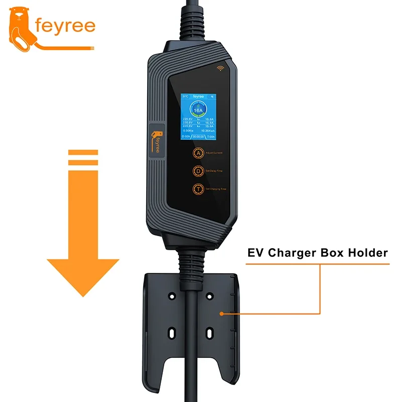 feyree 11KW 16A 3-fazowa przen – Type 2 Portable Ev Charger 11Kw Cee recenzja i cena