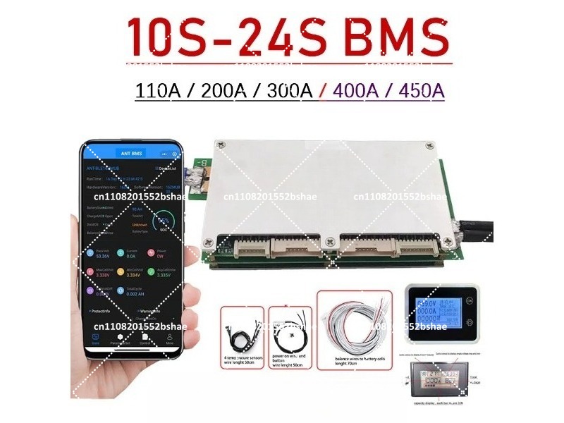 Inteligentna płytka zabezpiecz – Smart Bms 24S 200A Bluetooth Lifepo4 recenzja i cena