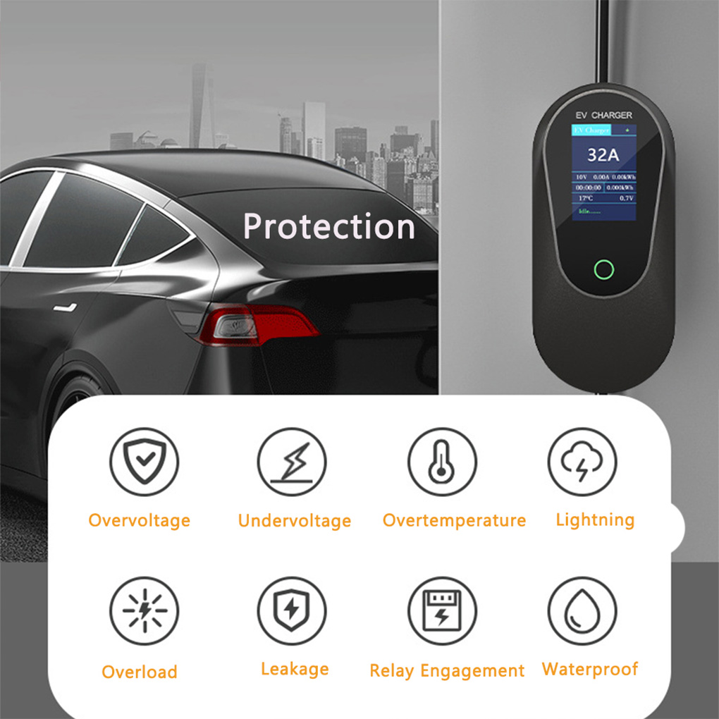 Przenośna ładowarka do samocho – Ev Charger Type 2 22Kw 32A 3 Phase recenzja i cena