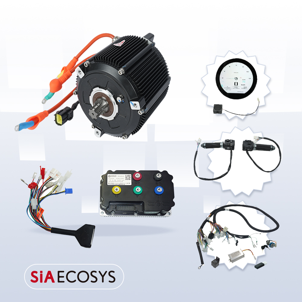 SiAECOSYS 5000W D133A-65 Zesta – Mid Drive Motor Kit 72V 5000W recenzja i cena